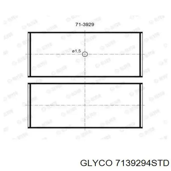 Comprar 7139294STD Glyco Cojinetes de biela