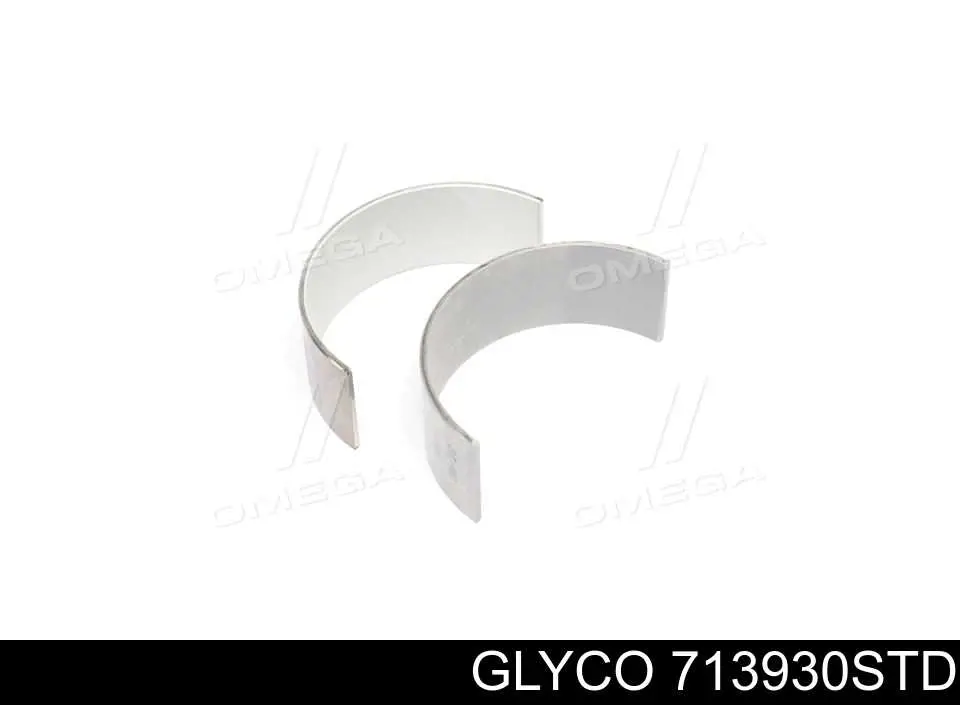 713930STD Glyco Juego de cojinetes de biela, estándar (STD)
