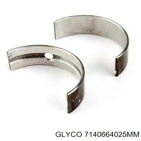 Cojinetes de biela, cota de reparación +0,25 mm para Ford Mondeo (B4Y)