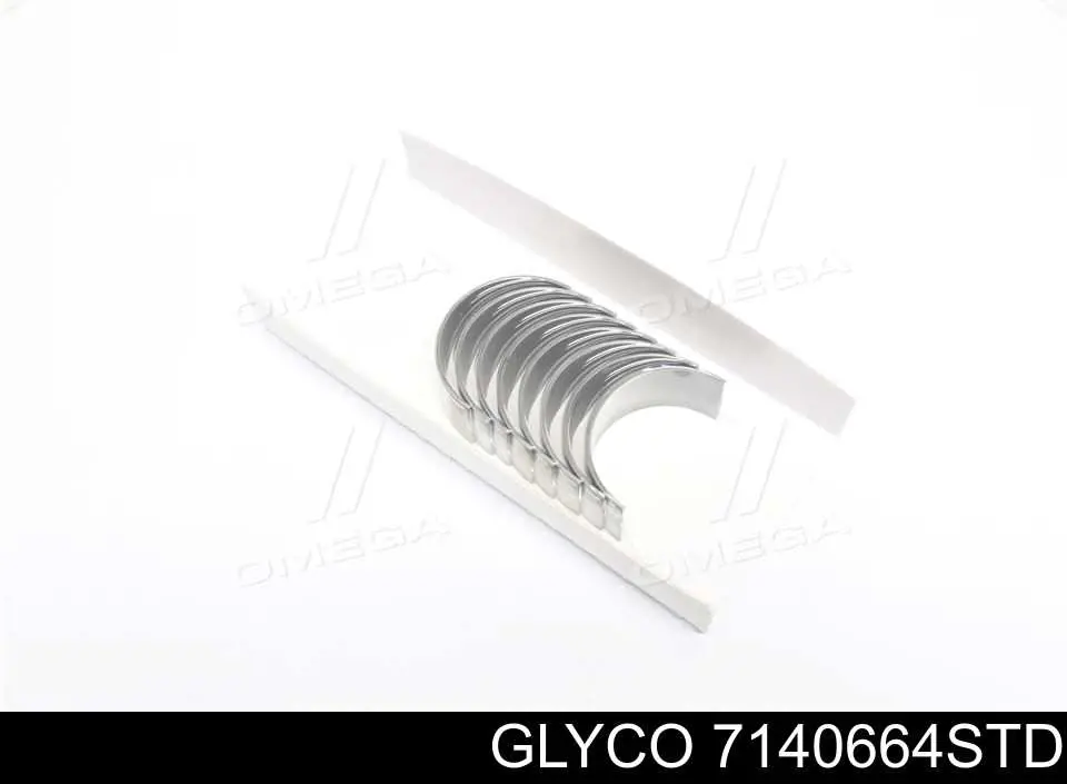 7140664STD Glyco Juego de cojinetes de biela, estándar (STD)