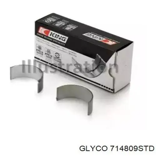 Juego de cojinetes de biela, estándar (STD) Glyco 714809STD precio, desde 41,36 EUR