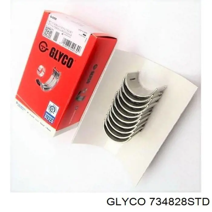 734828STD Glyco Juego de cojinetes de árbol de levas, estándar