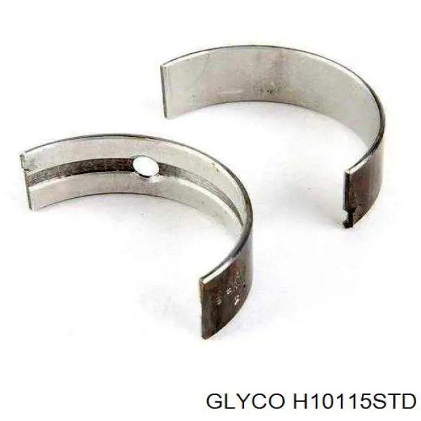 H10115STD Glyco Juego de cojinetes de cigüeñal, estándar, STD