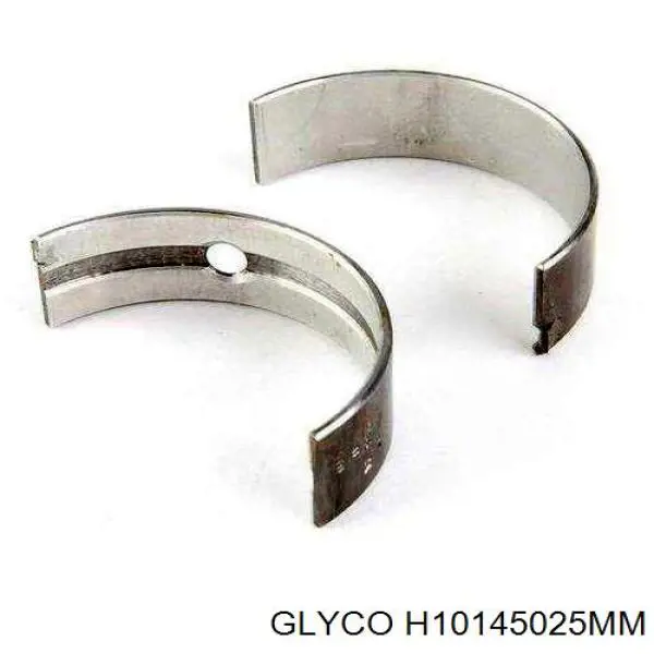 H10145025MM Glyco juego de cojinetes de cigüeñal, cota de reparación +0,25 mm