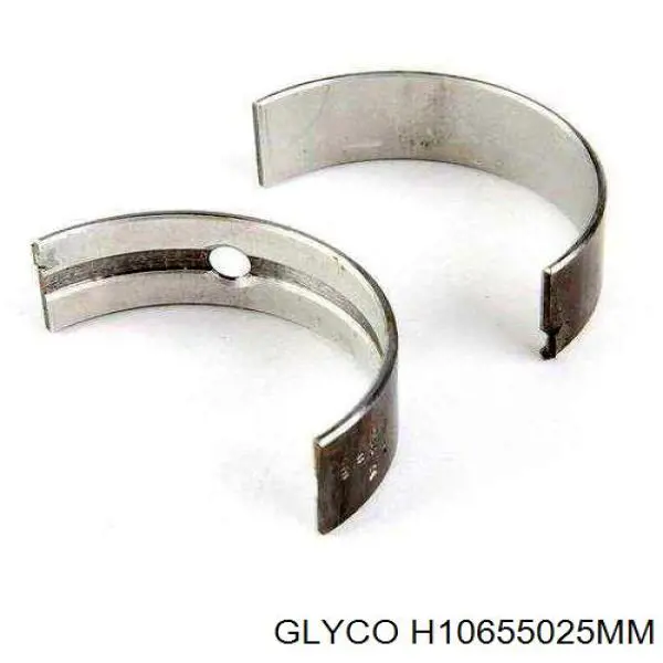 H10655025MM Glyco juego de cojinetes de cigüeñal, cota de reparación +0,25 mm