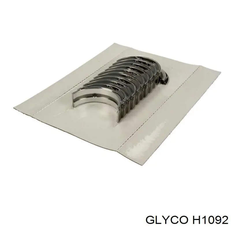 H1092 Glyco juego de cojinetes de cigüeñal, cota de reparación +0,25 mm