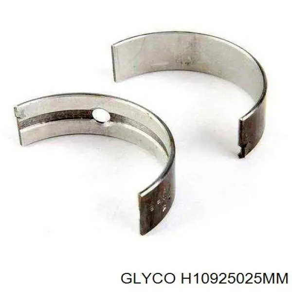 H10925025 Glyco juego de cojinetes de cigüeñal, cota de reparación +0,25 mm