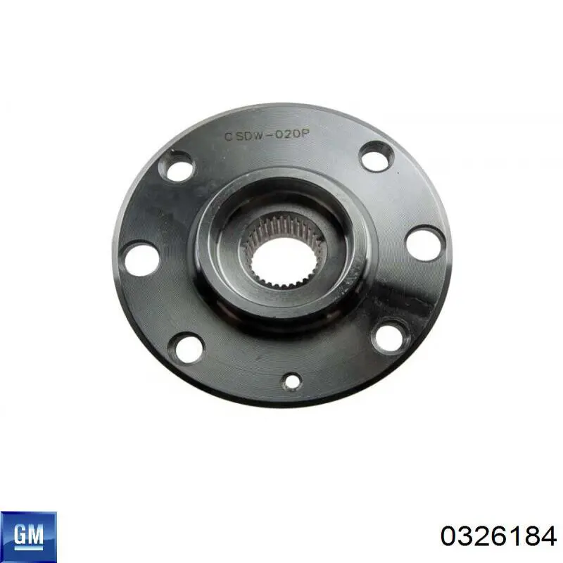 Cubo de rueda delantero Opel Astra 51, 52, F35, M35