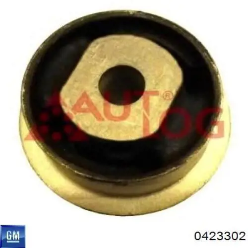 Buje delantero del brazo longitudinal trasero 0423302 General Motors