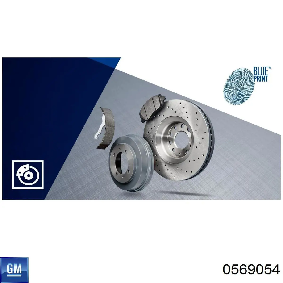 Freno de disco delantero Opel Astra 51, 52, F35, M35