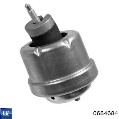 Soporte izquierdo del motor 0684684 General Motors