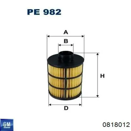 Filtro combustible Fiat Ducato 3 250