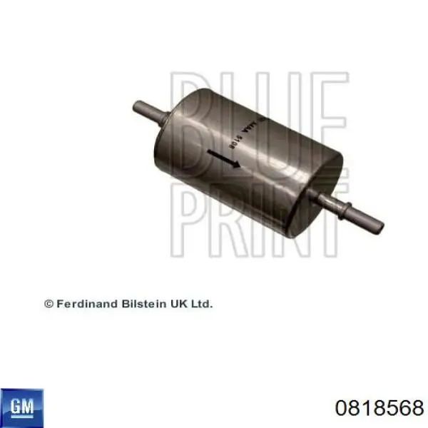 Filtro combustible General Motors 0818568 precio, desde 7,43 EUR