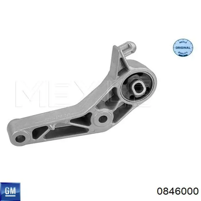 0846000 General Motors soporte para taco de motor trasero