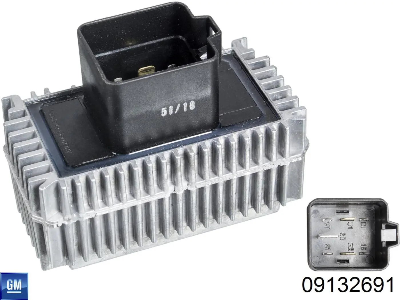 Relé de bujía de precalentamiento General Motors 09132691 precio, desde 67,18 EUR