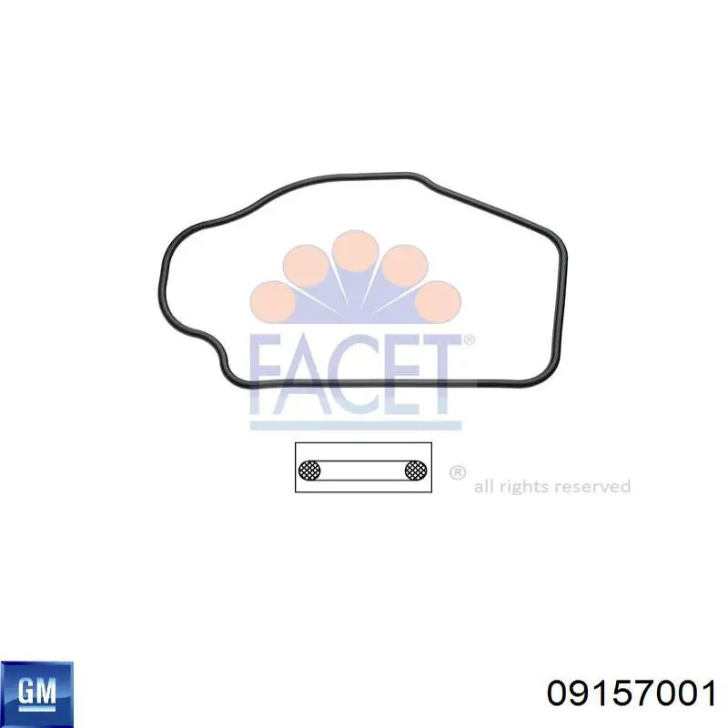 Junta de termostato General Motors 09157001 precio, desde 2,08 EUR