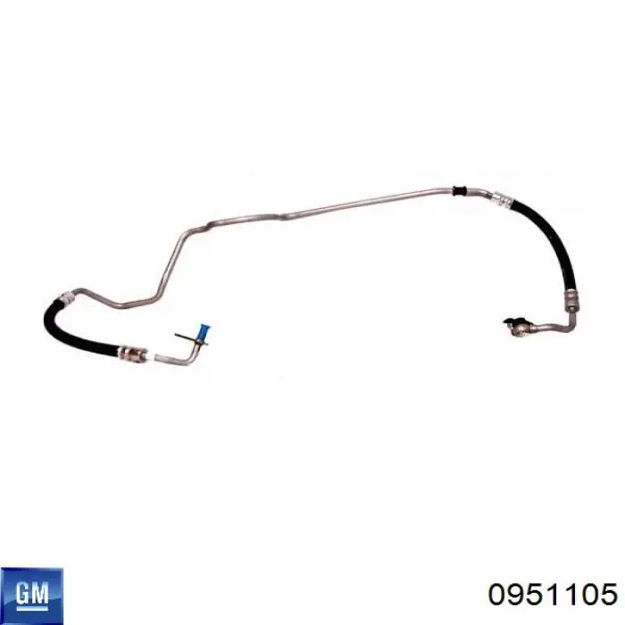 Comprar 0951105 General Motors Manguera de alta presion de direccion, hidráulica