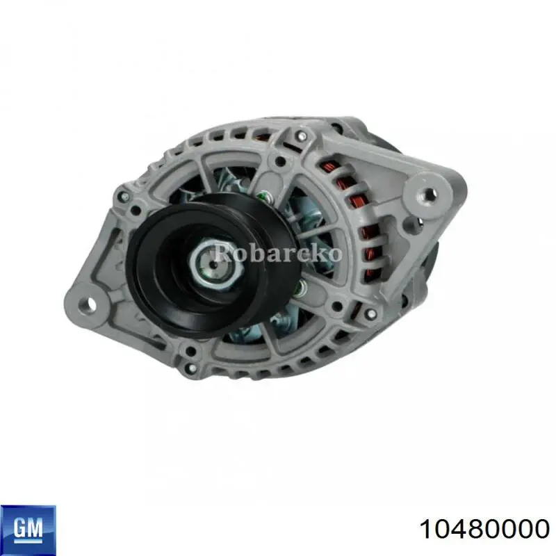 10480000 General Motors alternador