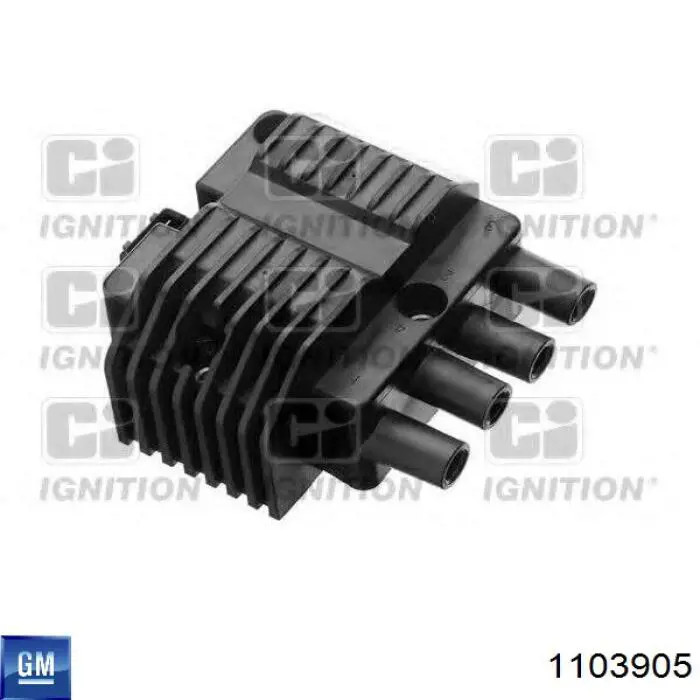 Bobina de encendido Opel Corsa 73, 78, 79