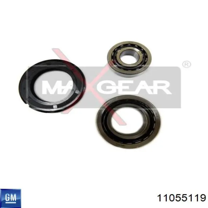 Cojinete exterior de rueda trasera 11055119 General Motors