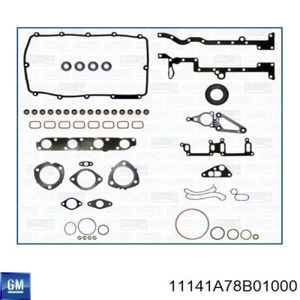 11141A78B01000 General Motors junta de culata