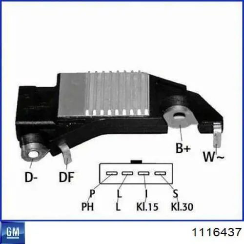 Regulador de corriente General Motors 1116437 precio, desde 20,73 EUR