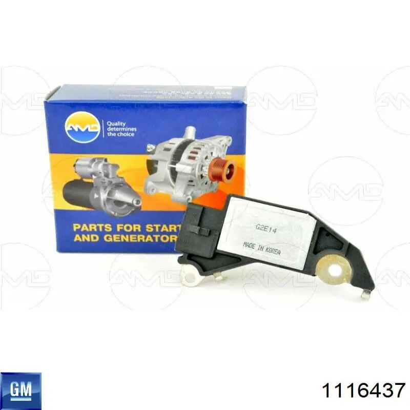 Comprar 1116437 General Motors Regulador del alternador