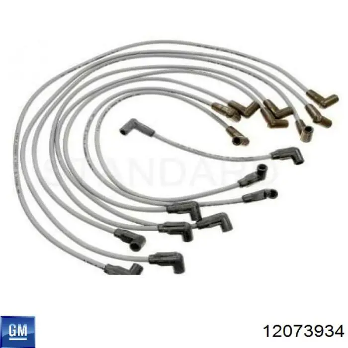 12073934 General Motors juego de cables de encendido