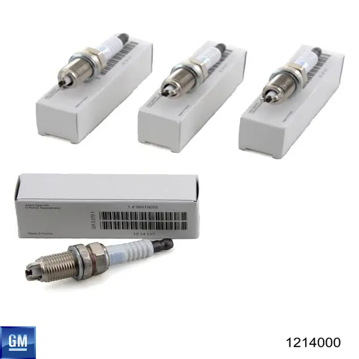 Bujias de encendido General Motors 1214000