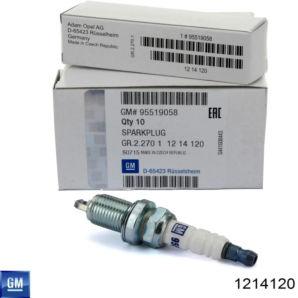 Comprar 1214120 General Motors Bujía de encendido