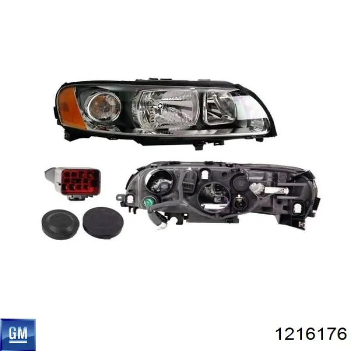 1216176 General Motors Luz derecha