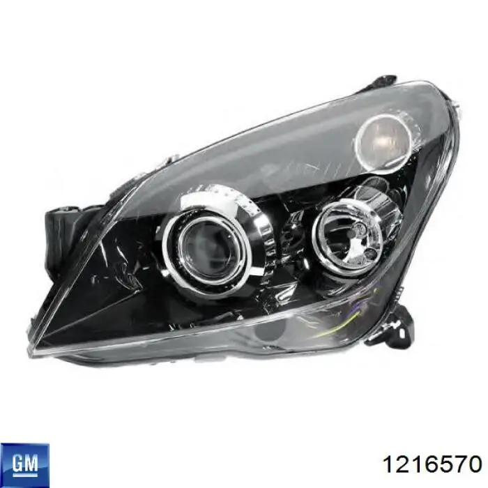 1216570 General Motors Luz derecha