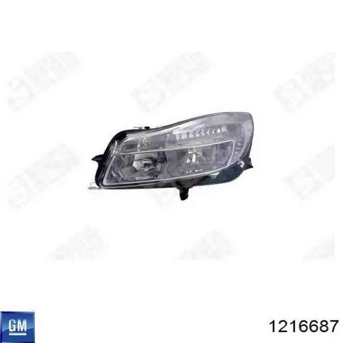 Faro General Motors 1216687 precio, desde 126,32 EUR