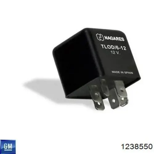 Relé de intermitencia del limpiaparabrisas Opel Astra 51, 52, F35, M35