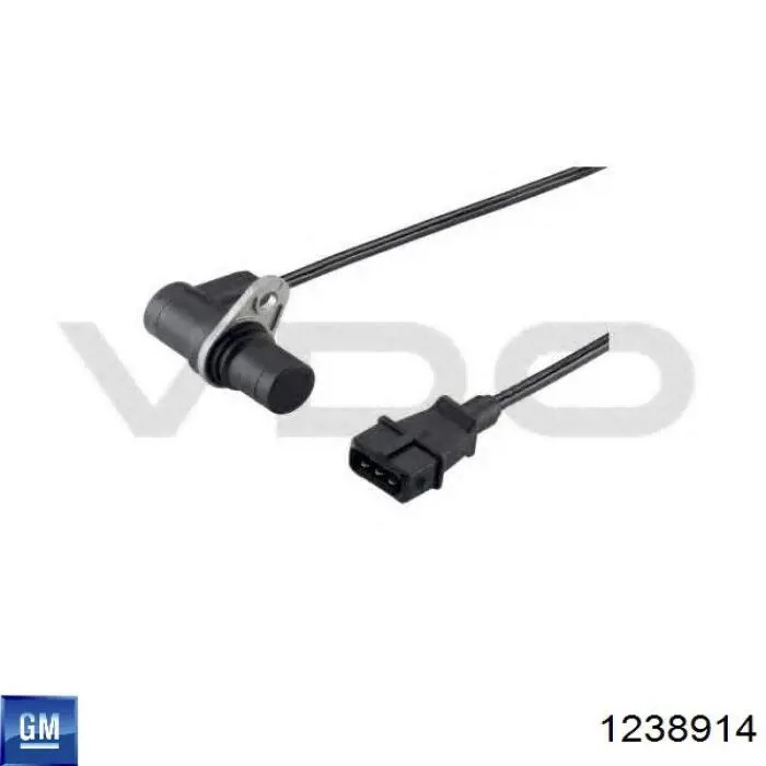 Sensor de cigüeñal 1238914 General Motors