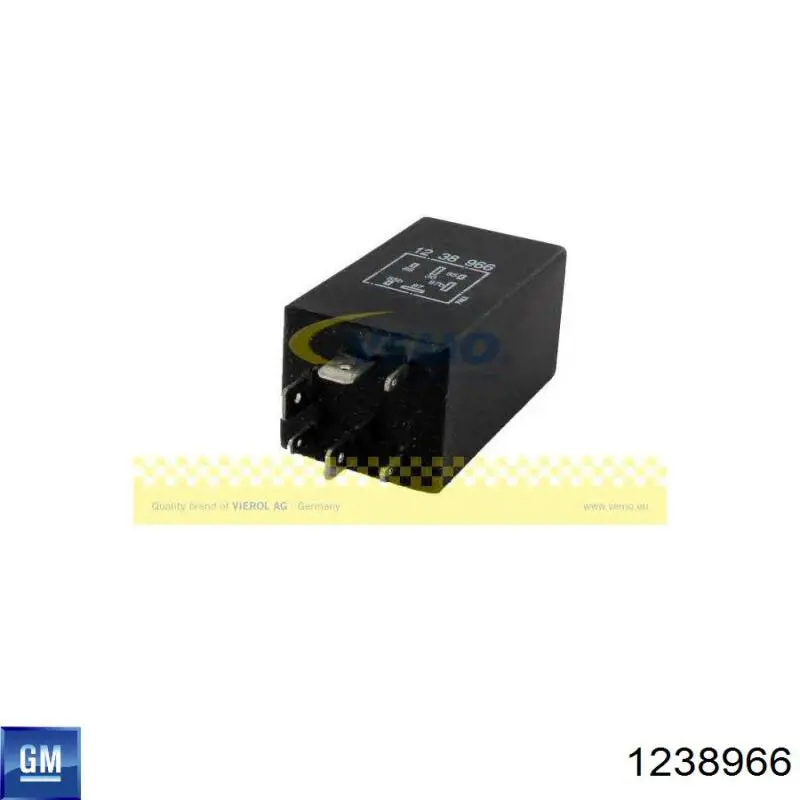 Relé de bomba eléctrica de combustible 1238966 General Motors