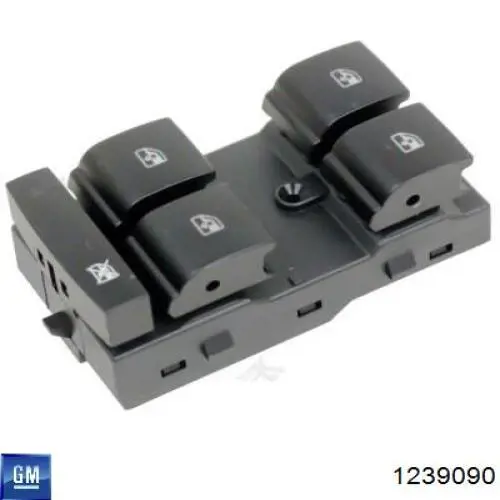 Unidad de control de elevalunas delantera izquierda Opel 1239090 precio, desde 63,89 EUR