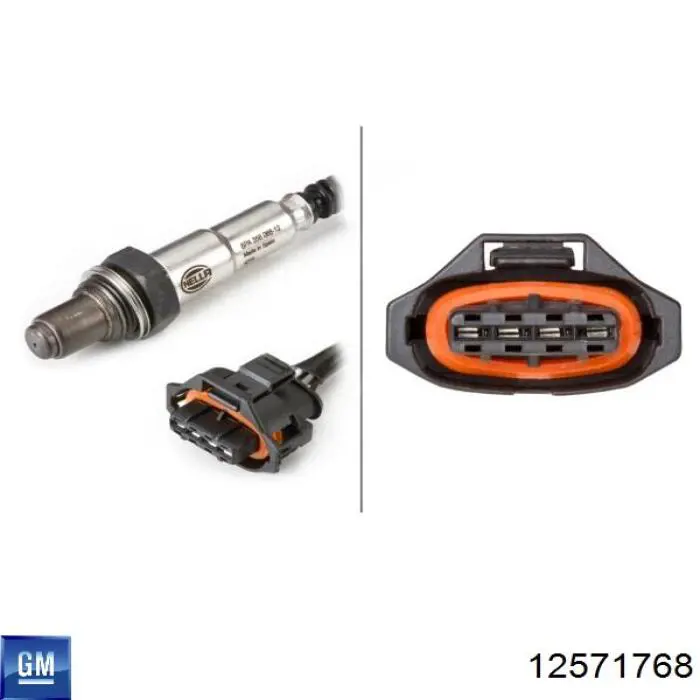 Sensor de oxígeno previo al catalizador General Motors 12571768 precio, desde 62,63 EUR
