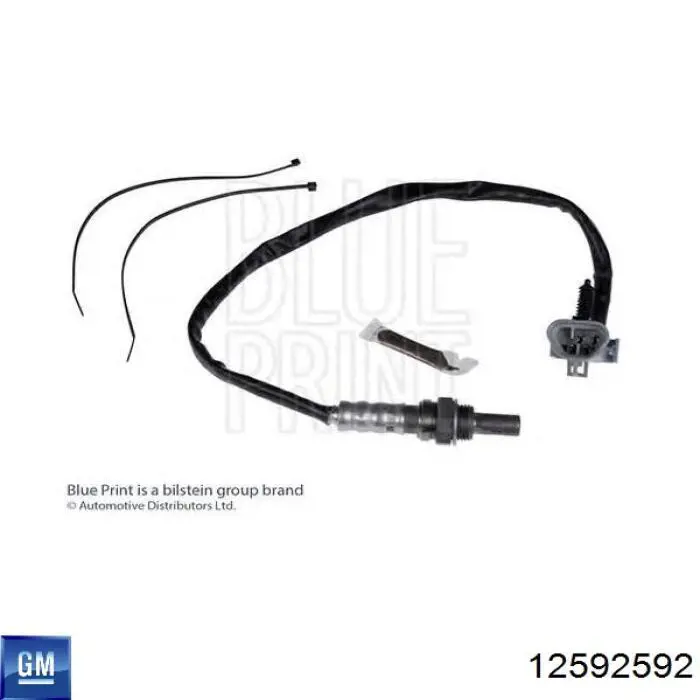 12592592 General Motors sonda lambda sensor de oxigeno para catalizador