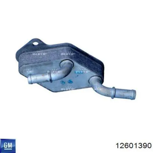 Radiador de aceite debajo del filtro 12601390 General Motors