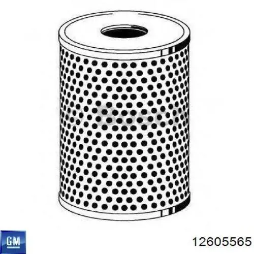 12605565 General Motors filtro de aceite