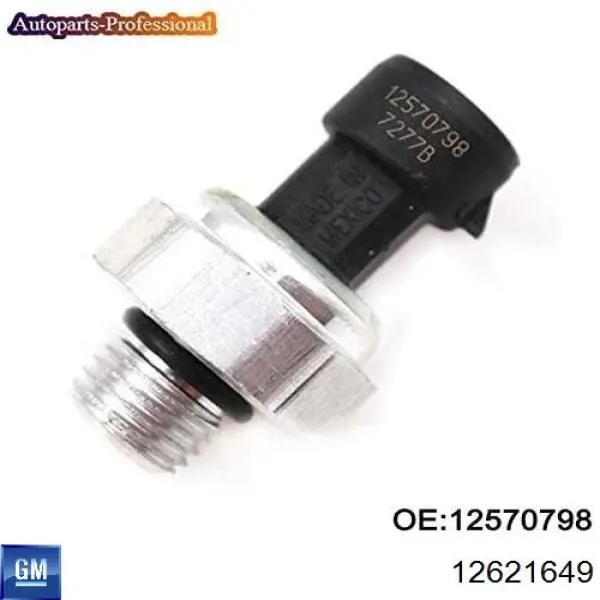 Sensor de presión de aceite 12621649 General Motors