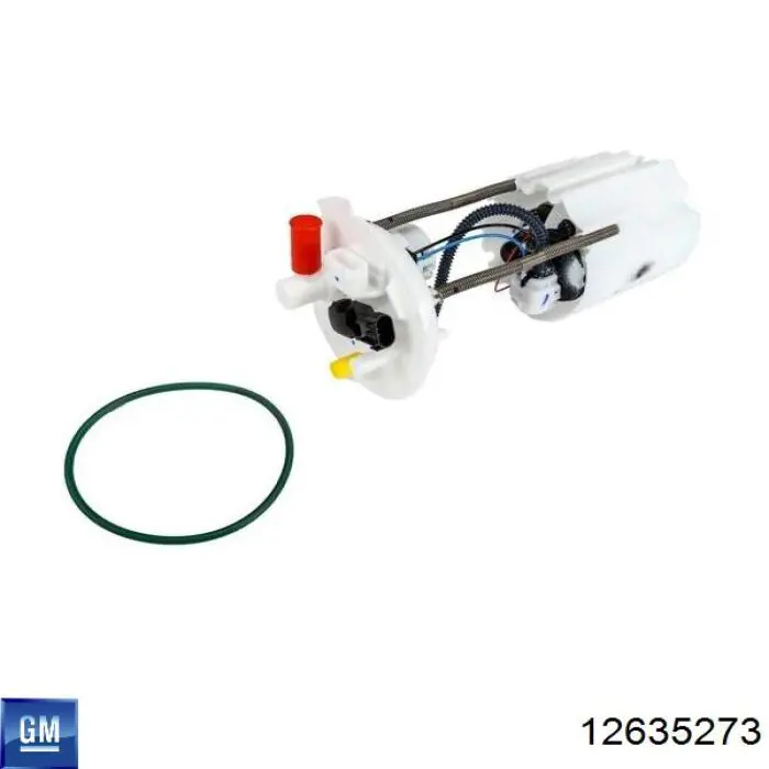 12635273 Peugeot/Citroen sensor de presión de combustible