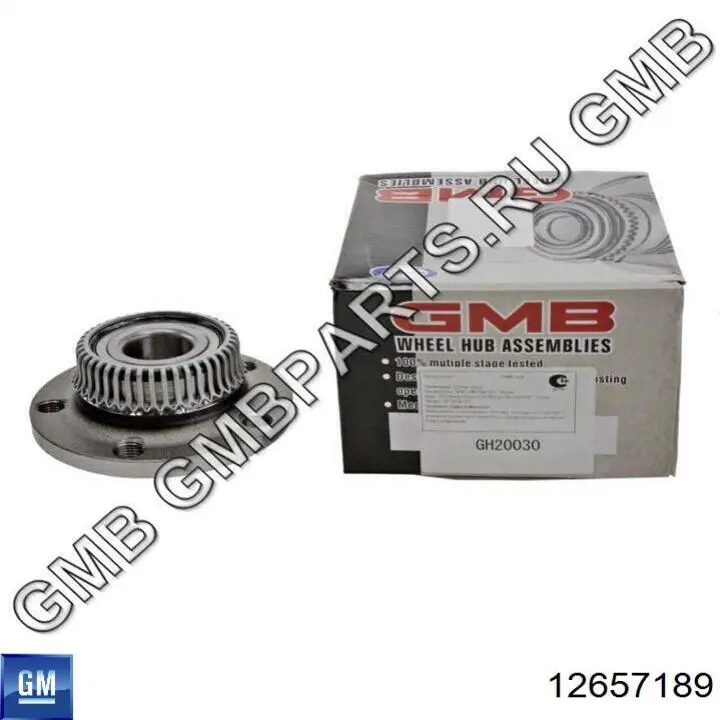 Comprar 12657189 General Motors Polea tensora, correa poli V