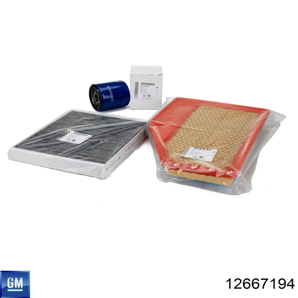 Comprar 12667194 General Motors Filtros de aceite