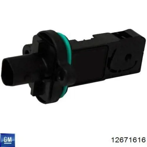 Sensor De Flujo De Aire/Medidor De Flujo (Flujo de Aire Masibo) GM 12671616