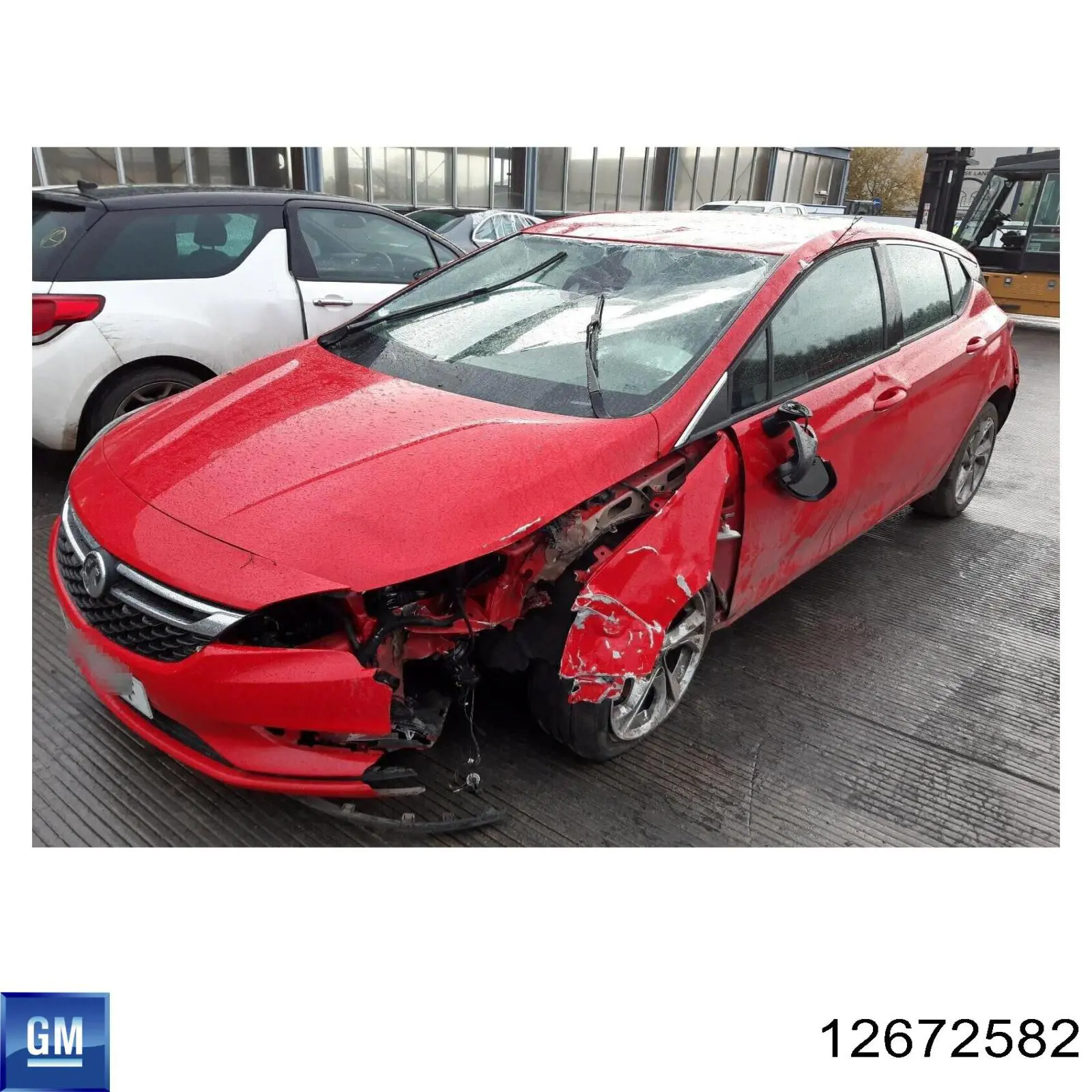 Sensor de presión de combustible 12672582 General Motors