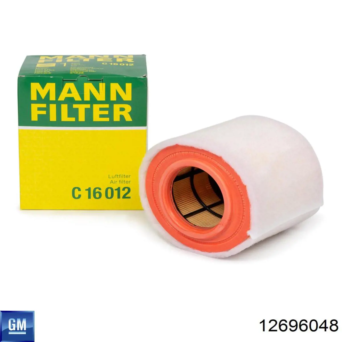 12696048 General Motors Filtro aceite