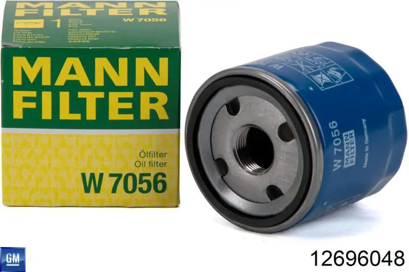 Filtro de aceite 12696048 General Motors