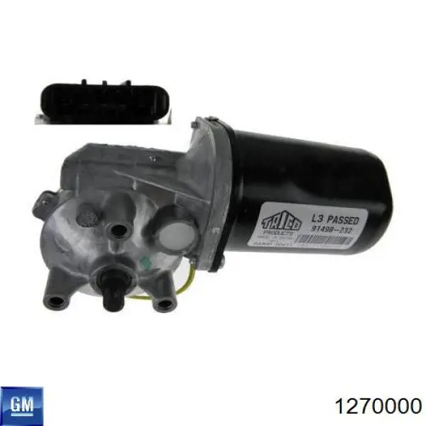 Motor limpiaparabrisas 1270000 General Motors